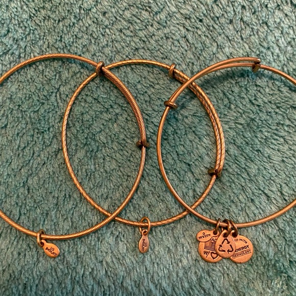 Alex & Ani bangle trio - Picture 2 of 3